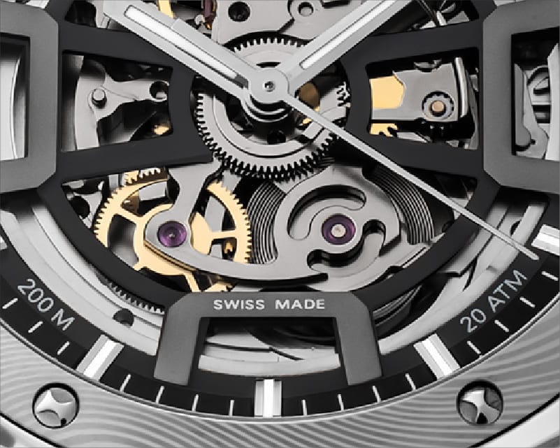 シンメトリカルなスケルトンダイアル