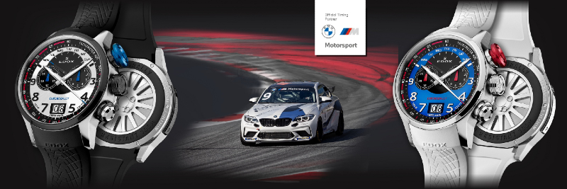 BMW M社とのコラボレーションモデルが新登場 | EDOX日本公式サイト