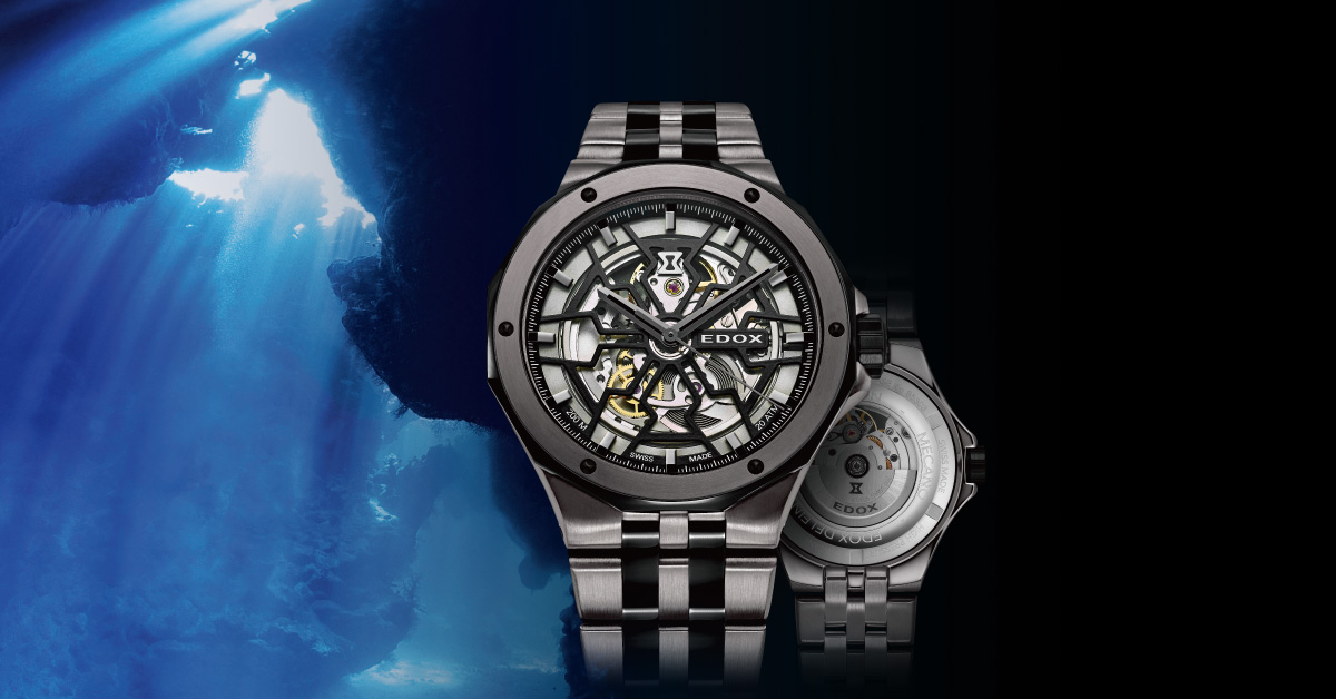 EDOX DELFIN MECANO エドックス デルフィン メカノ