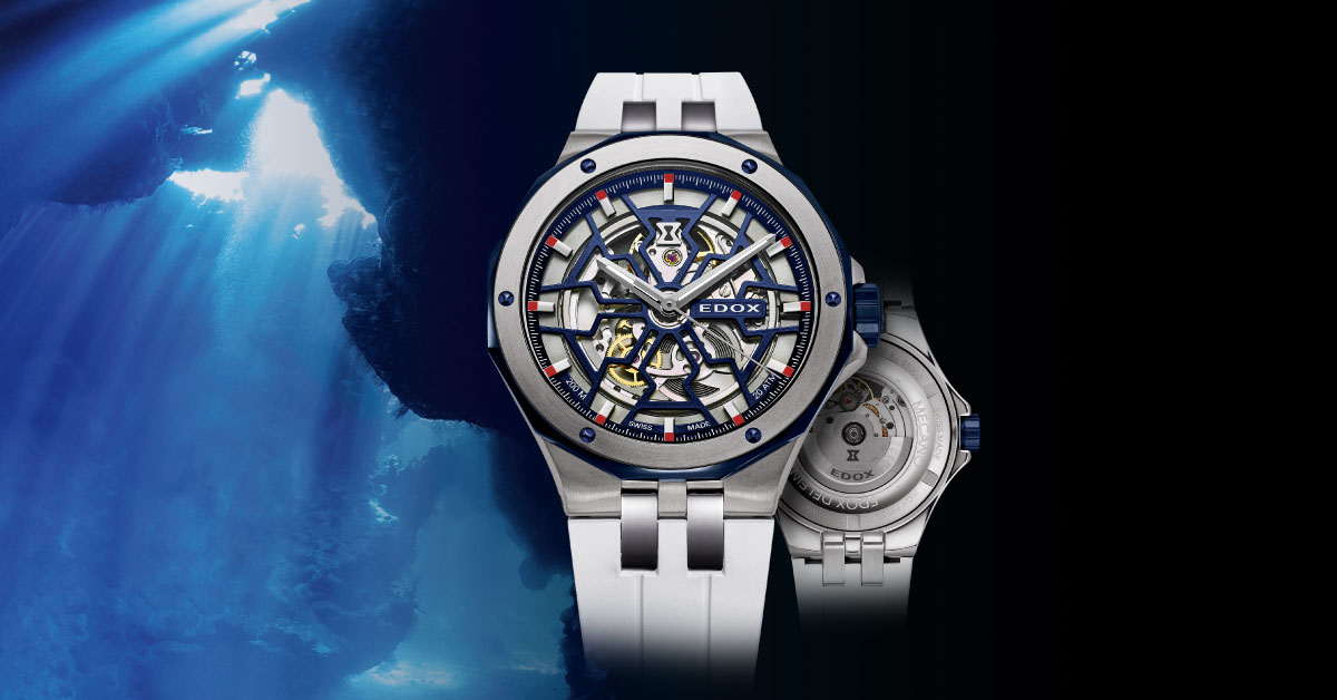 EDOX DELFIN MECANO エドックス デルフィン メカノ